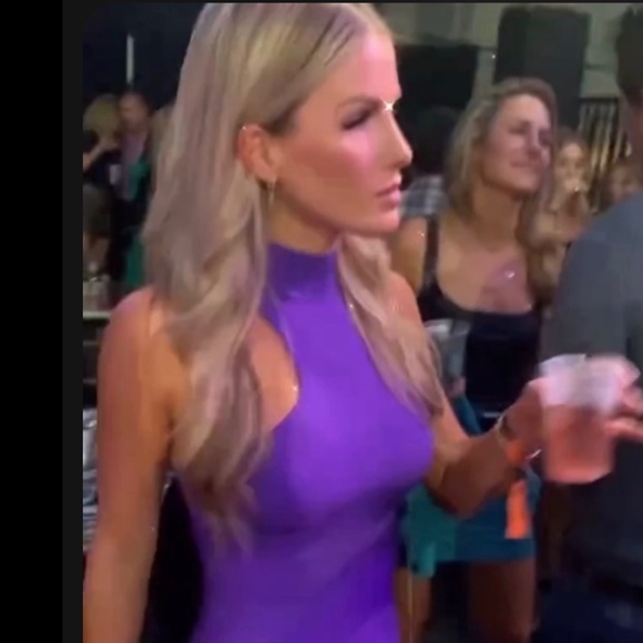 Herve Leger Icon Racer Mini Dress - Picture 3 of 7